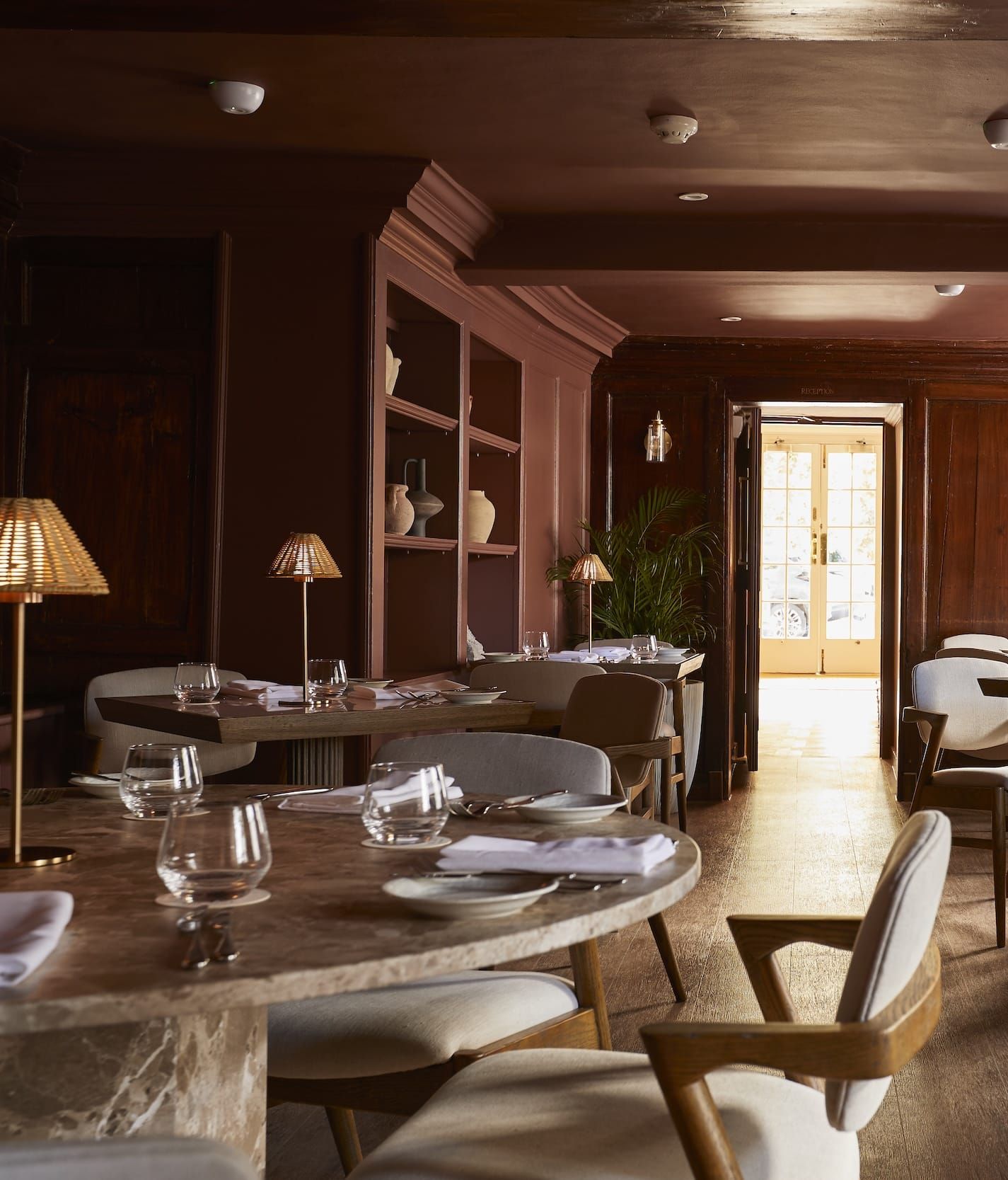 The feathers restaurant