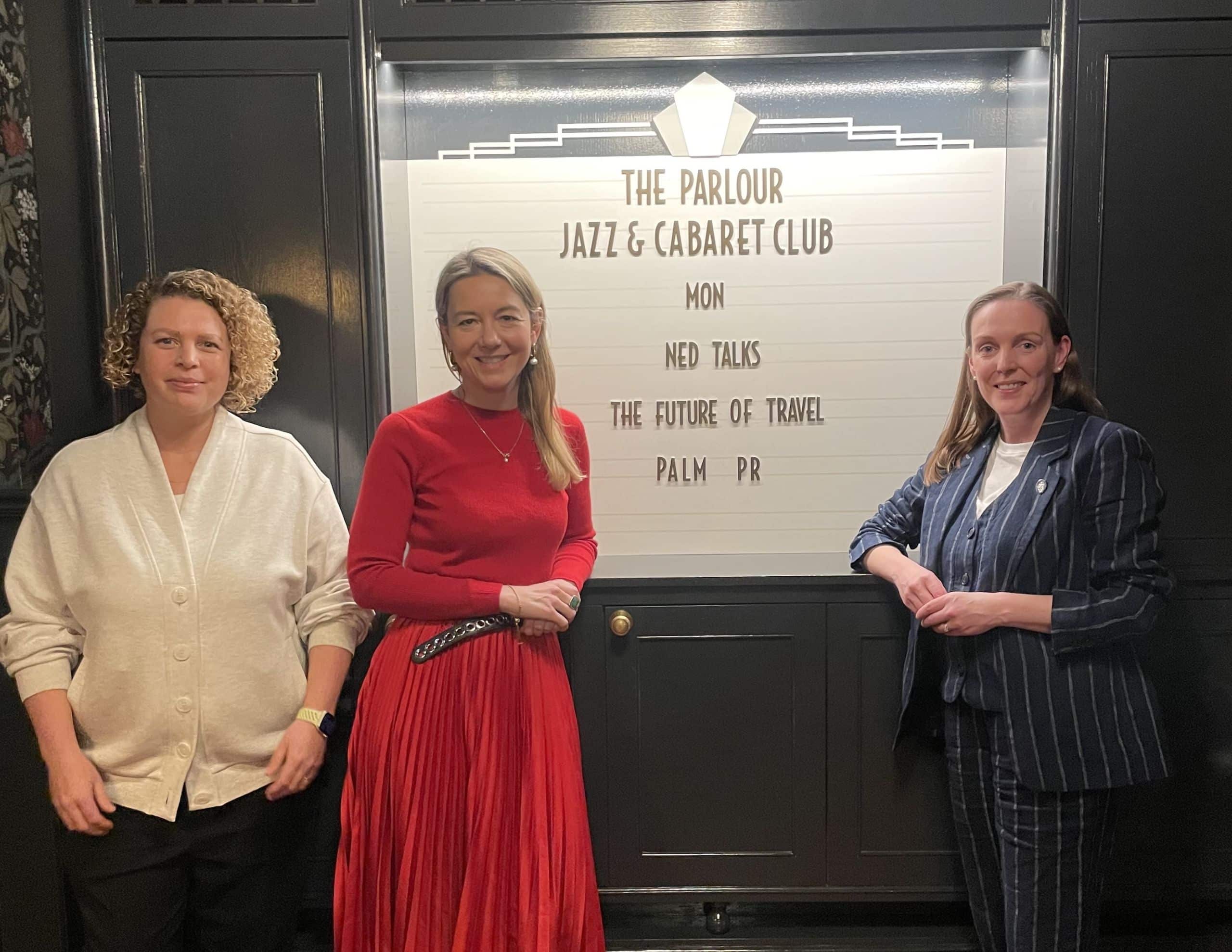 future of travel at ned panelists at future of ned event